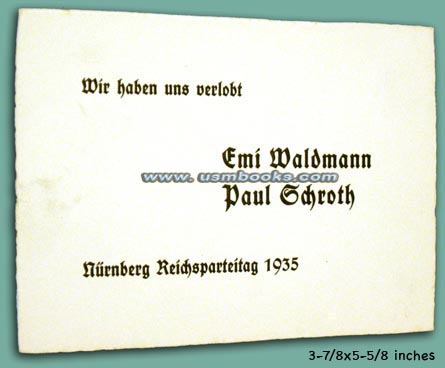 1935 Nazi Party Days engagement