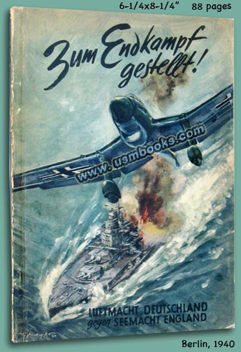Zum Endkampf gestellt!, 1940 First Edition Nazi book