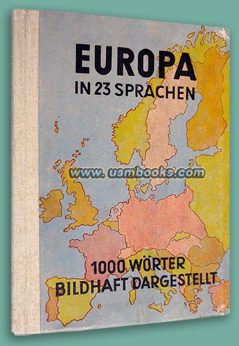 Europa in 23 Sprachen, 1000 Wörter Bildhaft dargestellt