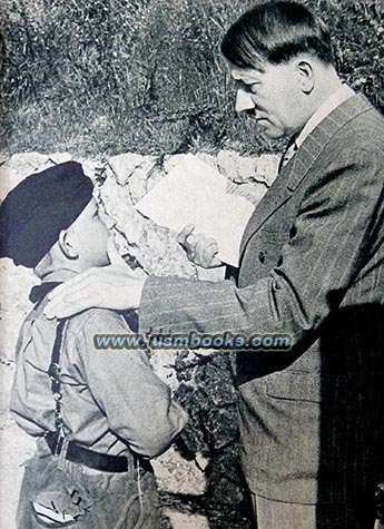 Hitler with HJ Pimpf