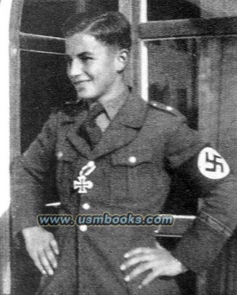 Jochen  Trabandt, a vacation war volunteer who won the Iron Cross Second Class