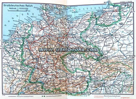 Third Reich map