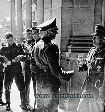Wehrmacht Officers in Paris