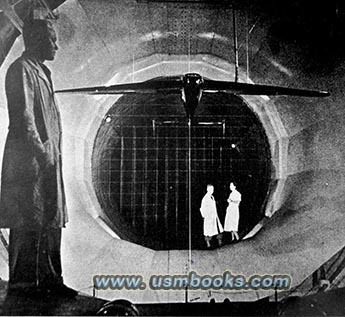 Nazi wind tunnel, AVIATION RESEARCH