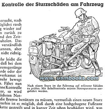 Nazi motorcycle accident
