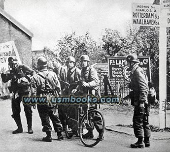 Nazi paratroopers Waalhaven Rotterdam