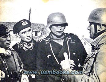 Nazi Panzer crew, Totenkopf, Panzer wrap