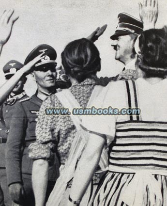 Erwin Rommel und Adolf Hitler in Polen