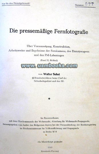 Die pressemäßige Fernfotografie