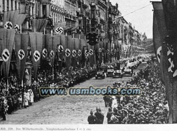 Nazi swastika banners