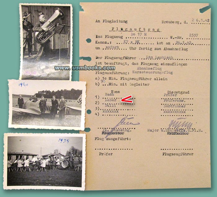 1942 flight order and Nazi photos