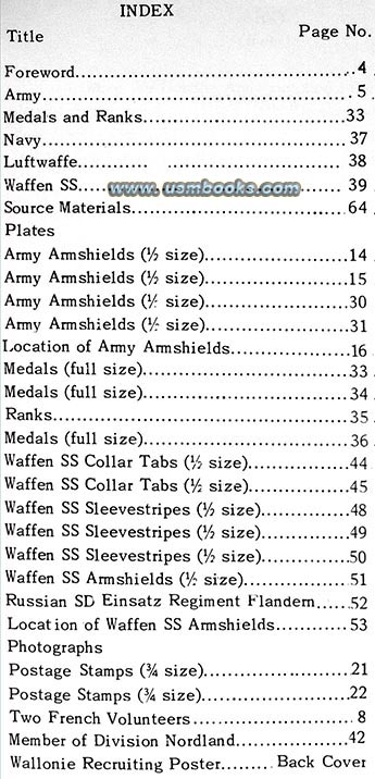 DieFreiwilligenderWaffen-SS, Waffen-SS collar tabs, Waffen-SS arm shields