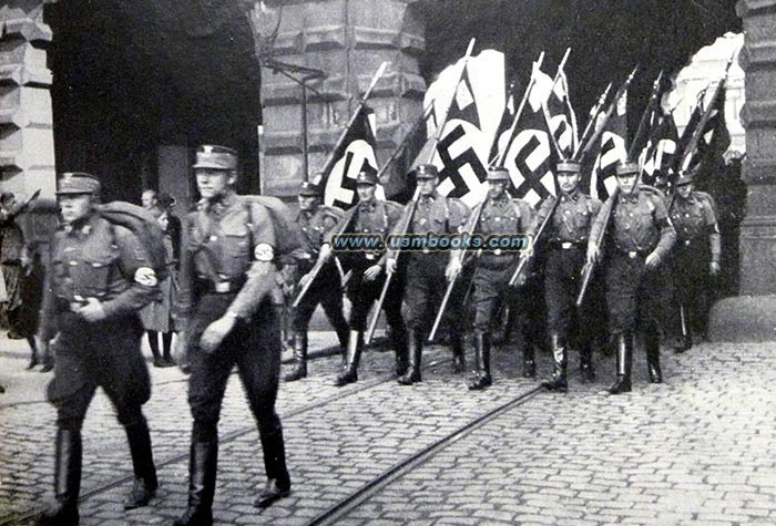 Hitlerfahnen Reichsparteitag 1933