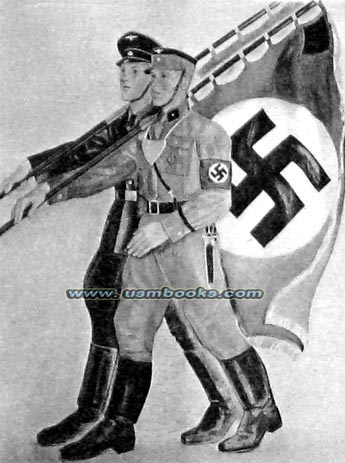 Nazi swastika flag