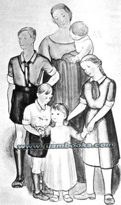 Aryan German family