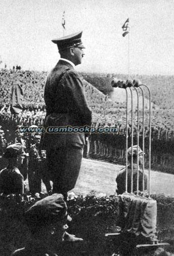 Hitler speech at the Nazi Party Days
