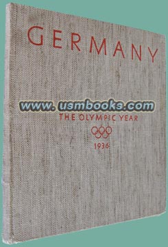 GERMANY - THE OLYMPIC YEAR 1936, Volk und Reich Verlag Berlin