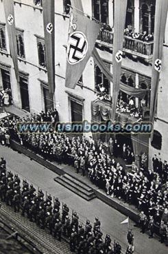 Nazi swastika banner