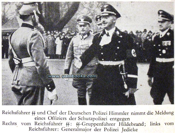 Reichsführer SS und Chef der Deutschen Polizei, Heinrich Himmler