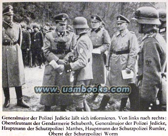 Generalmajor der Polizei Bruno Georg Jedicke and the author