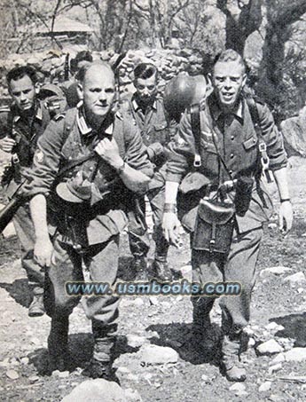 Nazi mountain troops in Greece