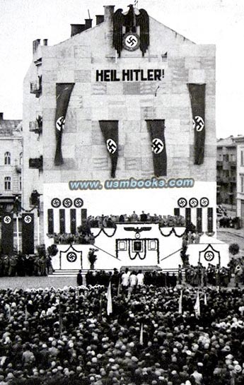 Heil Hitler Strassenschmuck, Nazi rally Generalgouvernement