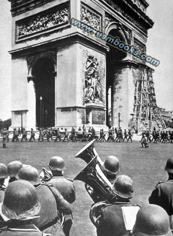 Wehrmacht victory parade in Paris