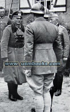 Guderian talking to a captured French officer