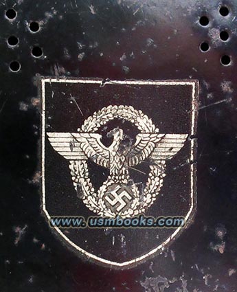 Nazi eagle and swastika helmet decal