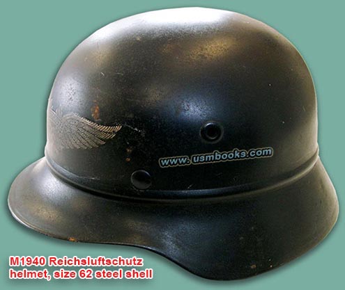 M1940 Nazi Luftschutz helmet