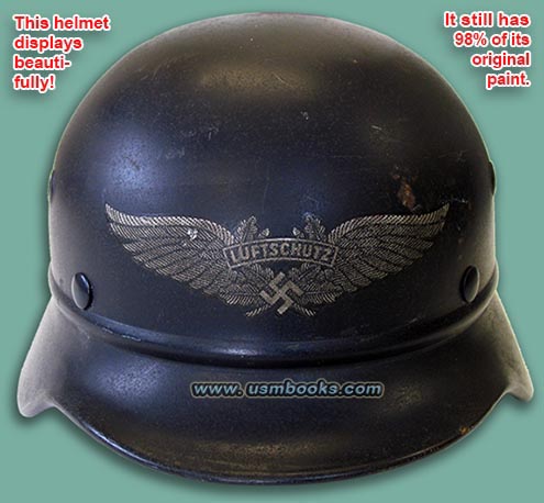 Nazi helmet - LUFTSCHUTZ