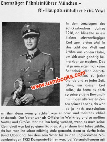 SS-Hauptsturmfuehrer Fritz Vogt