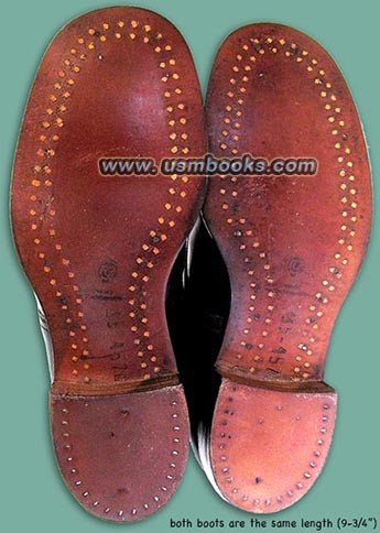 RZM marked leather HJ boots