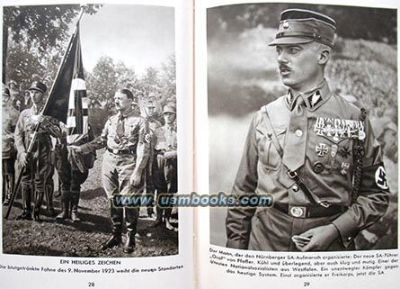 Nazi Blood Flag, Blutfahne, SA-Fhrer von Pfeffer
