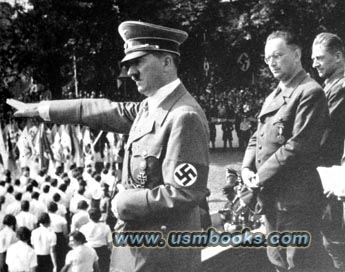 Hitler with Konrad Henlein, Karl Frank