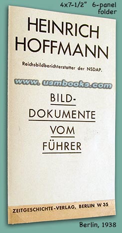 Heinrich Hoffmann photo book catalog Bilddokumente vom Fuehrer