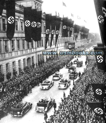 Parade for Hitler in Berlin