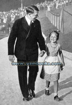 Hitler with Aryan girl