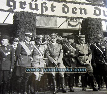 Deputy Führer Rudolf Hess awaits Il Duce