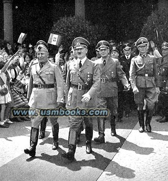 Hitler and Mussolini in Munich