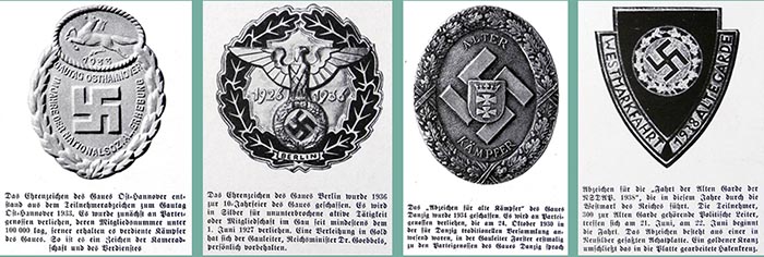 Nazi badges