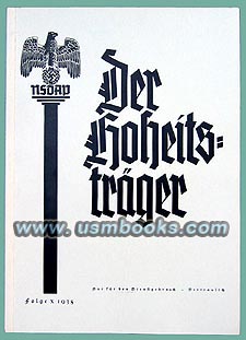 Der Hoheitsträger - NSDAP magazine