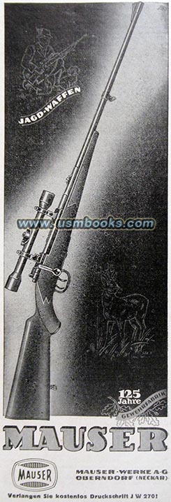 Mauser hunting rifle