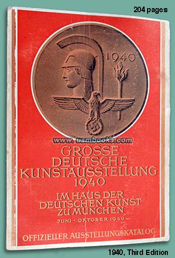 1940 Grosse Deutsche Kunstausstellung, Offizieller Ausstellungskatalog
