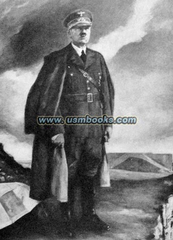 Adolf Hitler painting Conrad Hommel
