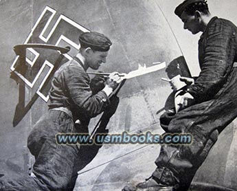 swastika airplane markings