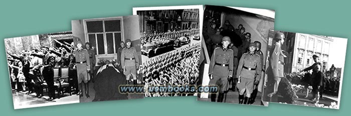 1942 Heydrich Memorial Service Prague
