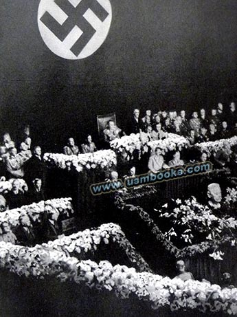 Hindenburg funeral ceremony