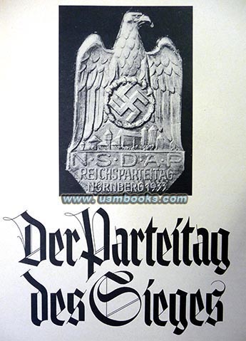 Reichsparteitag des Sieges, 1933 Nazi Party Day badge