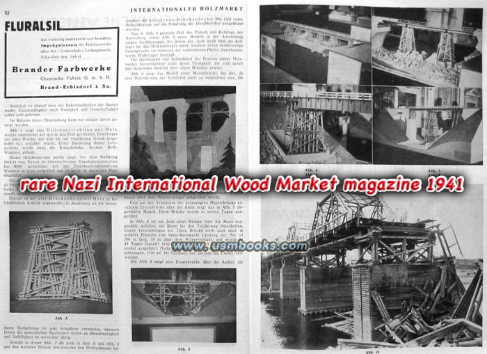 1941 International Wood Market magazine, Internationaler Holzmarkt